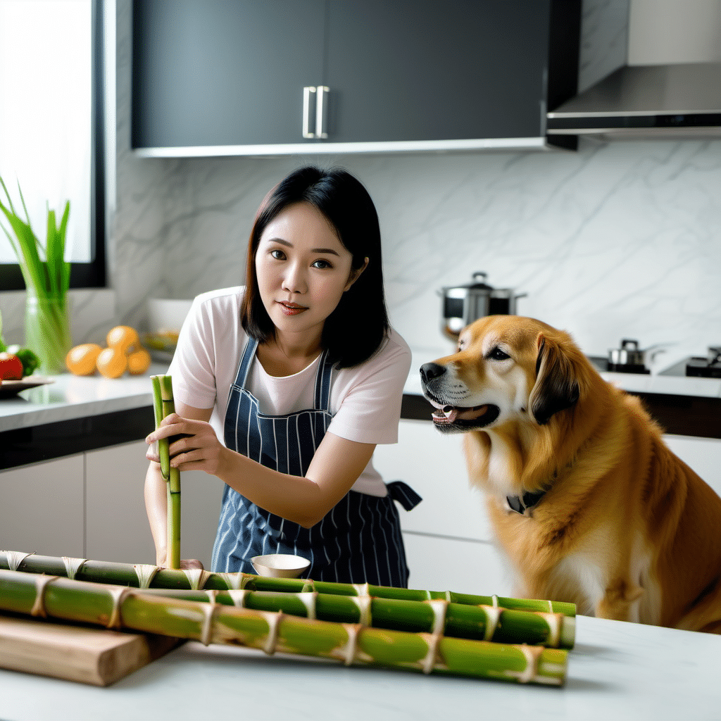 is sugar cane safe for dogs?