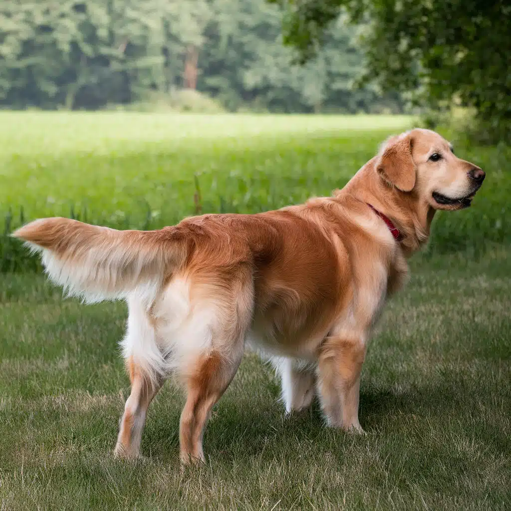 Golden Retriever tail