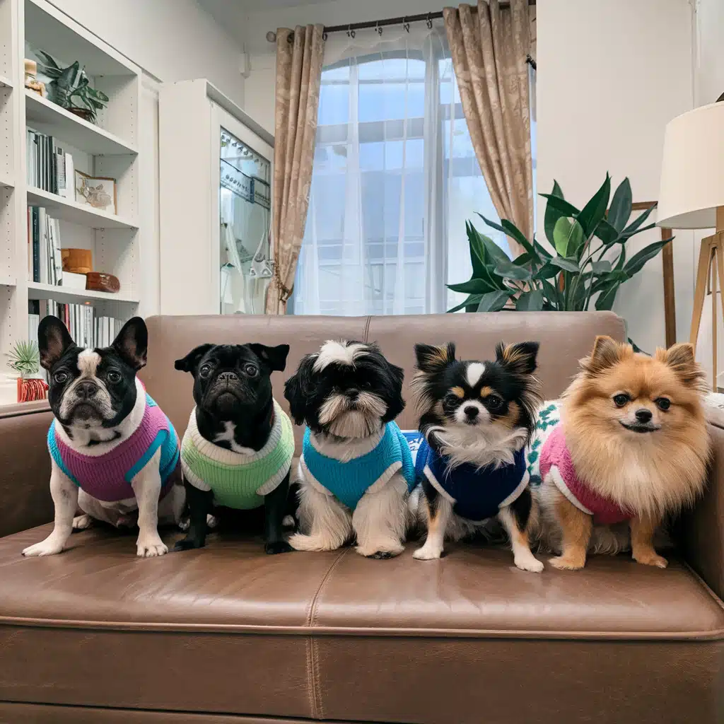 Dogs in apartment