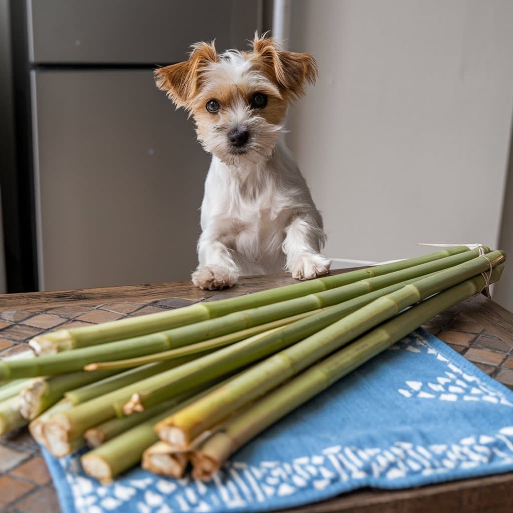 Is sugar cane dangerous for dogs