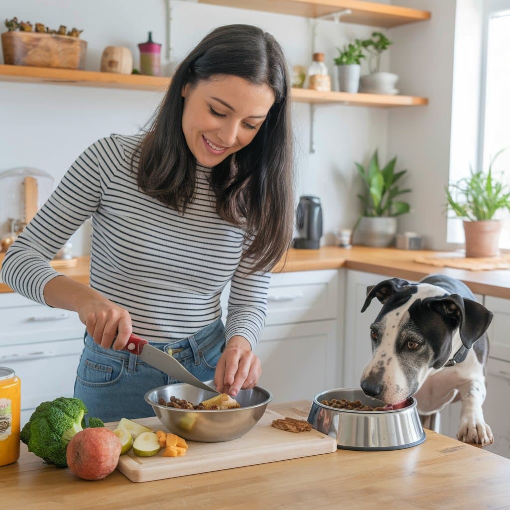 homemade dog food 