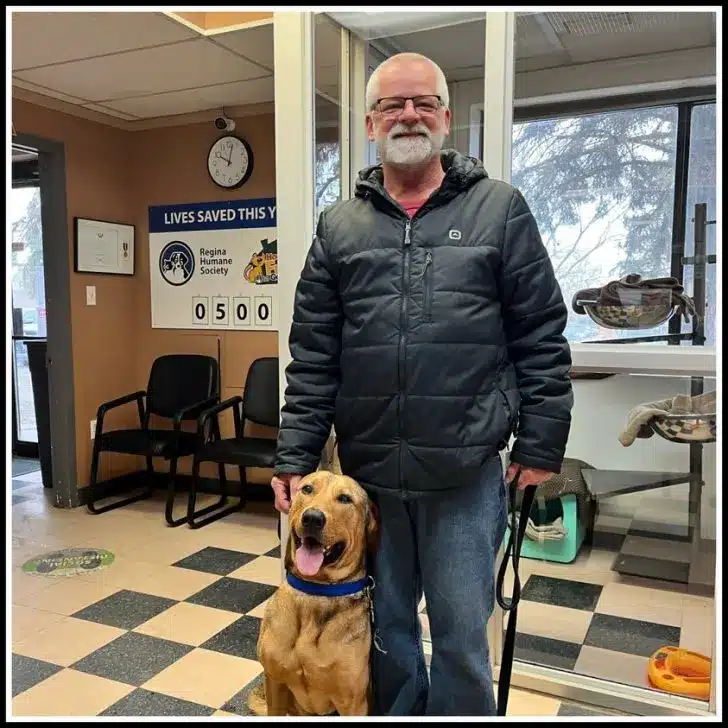 man-with-dog-posing